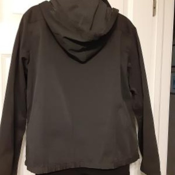 Chico’s Charcoal Grey Lightweight Stadium Coat - Picture 9 of 10